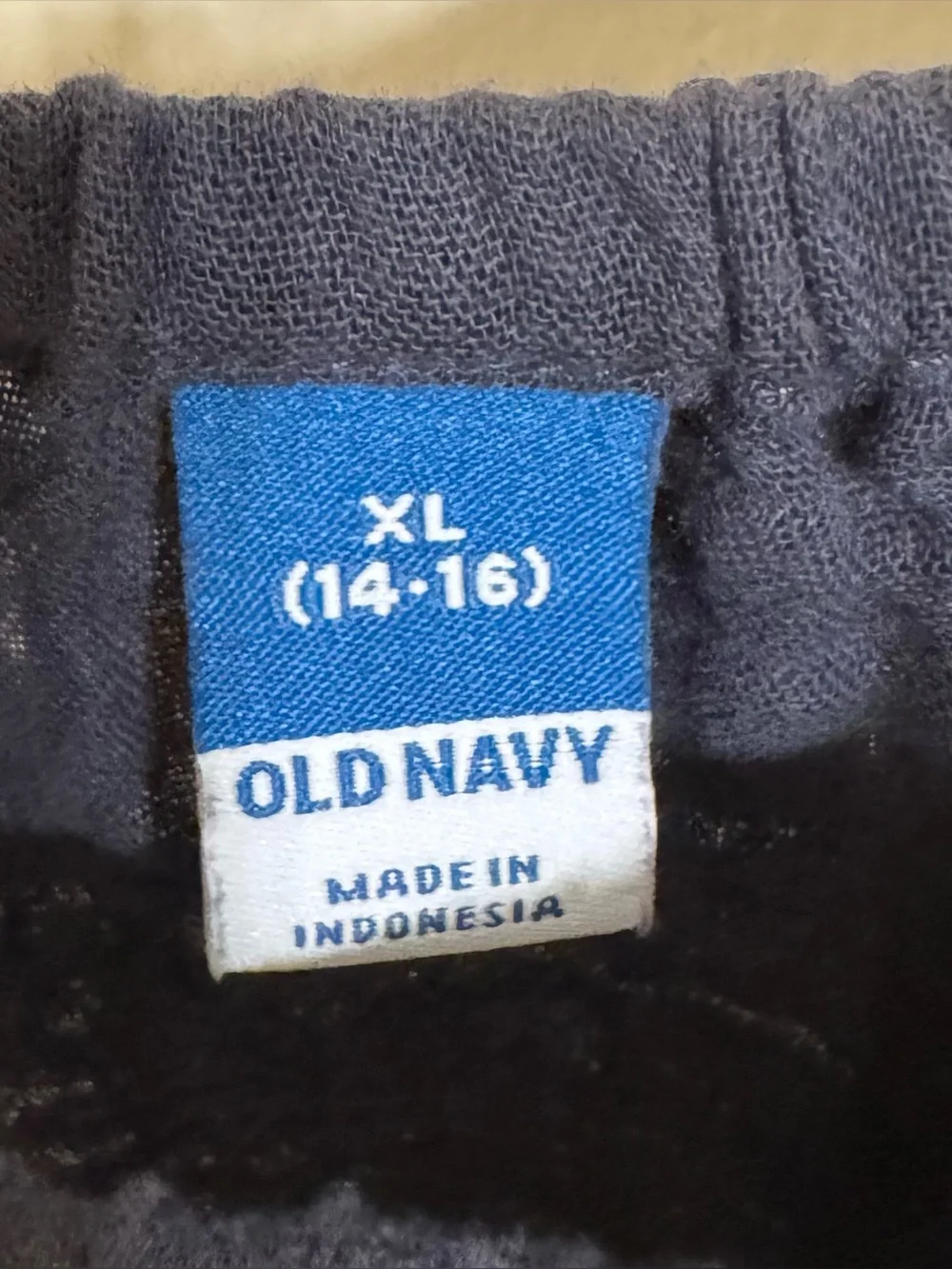 Old Navy Girls Puff-Sleeve Double-Weave Tie-Knot Top! Size XL.